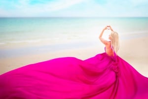 Corralejo: Privat fotoshoot i flygende kjole