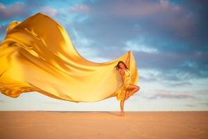 Corralejo : Photoshoot en robe volante privée