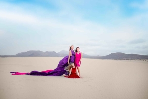 Corralejo : Photoshoot en robe volante privée