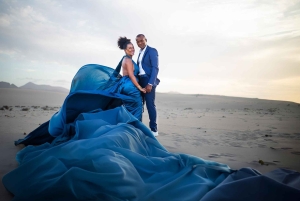 Corralejo : Photoshoot en robe volante privée