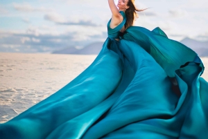 Corralejo : Photoshoot en robe volante privée