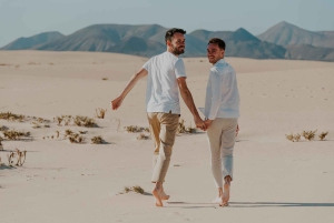 Corralejo : séance photo professionnelle sur les dunes