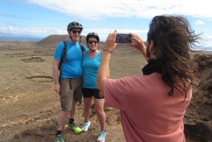 Электровелосипеды среди вулканов