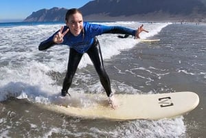 Lanzarote: Privat surfundervisning i Famara med en rigtig professionel