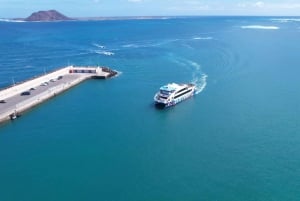 From Lanzarote: Corralejo & Lobos Island Self-Guided Visit