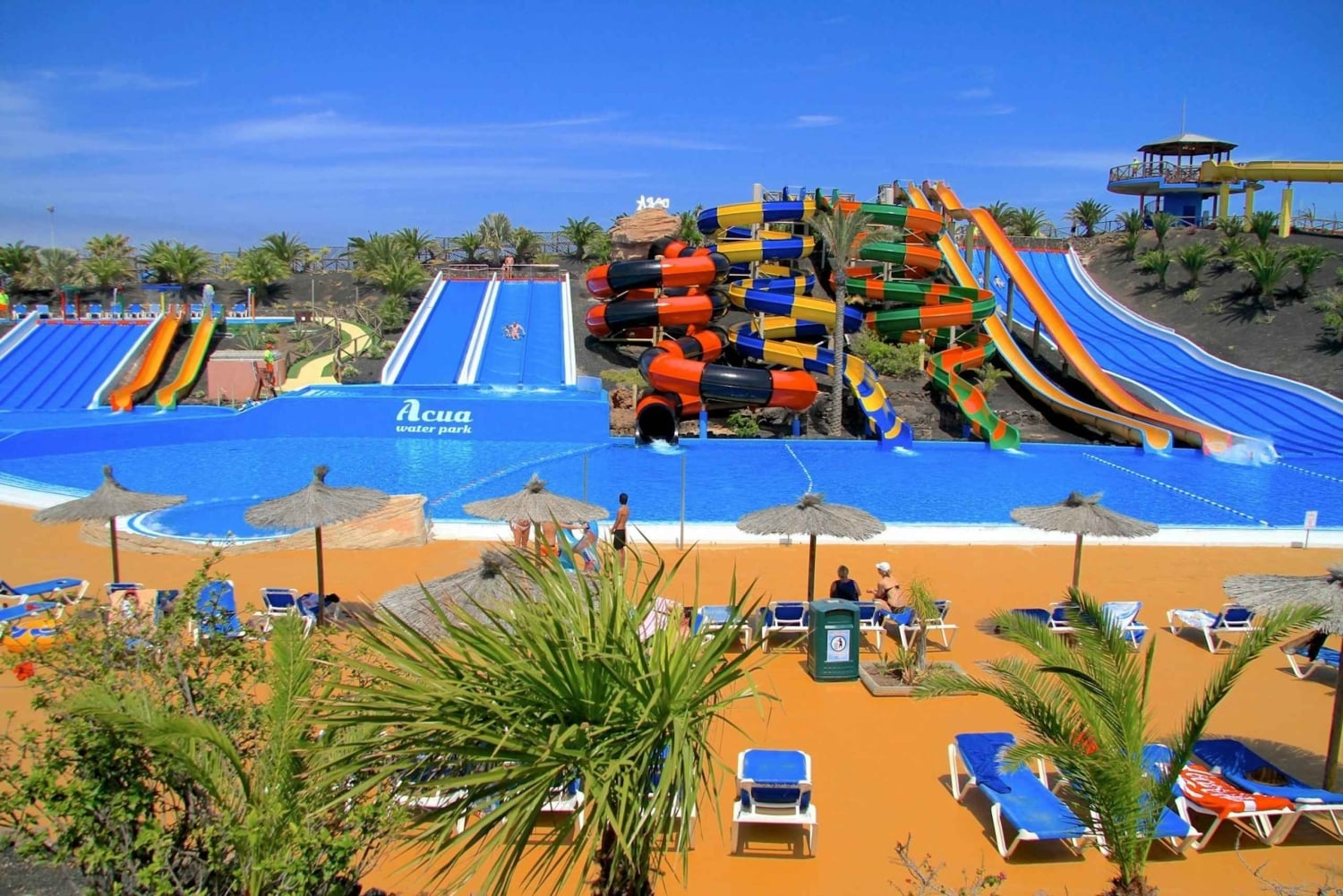 Fuerteventura: Inngang til Acua Water Park med transport