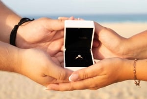 Dunas de Fuerteventura: propuesta de matrimonio con sesión fotográfica