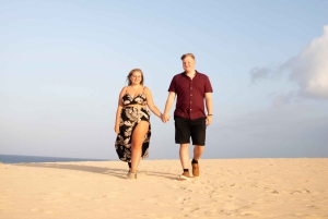 Dunas de Fuerteventura: propuesta de matrimonio con sesión fotográfica