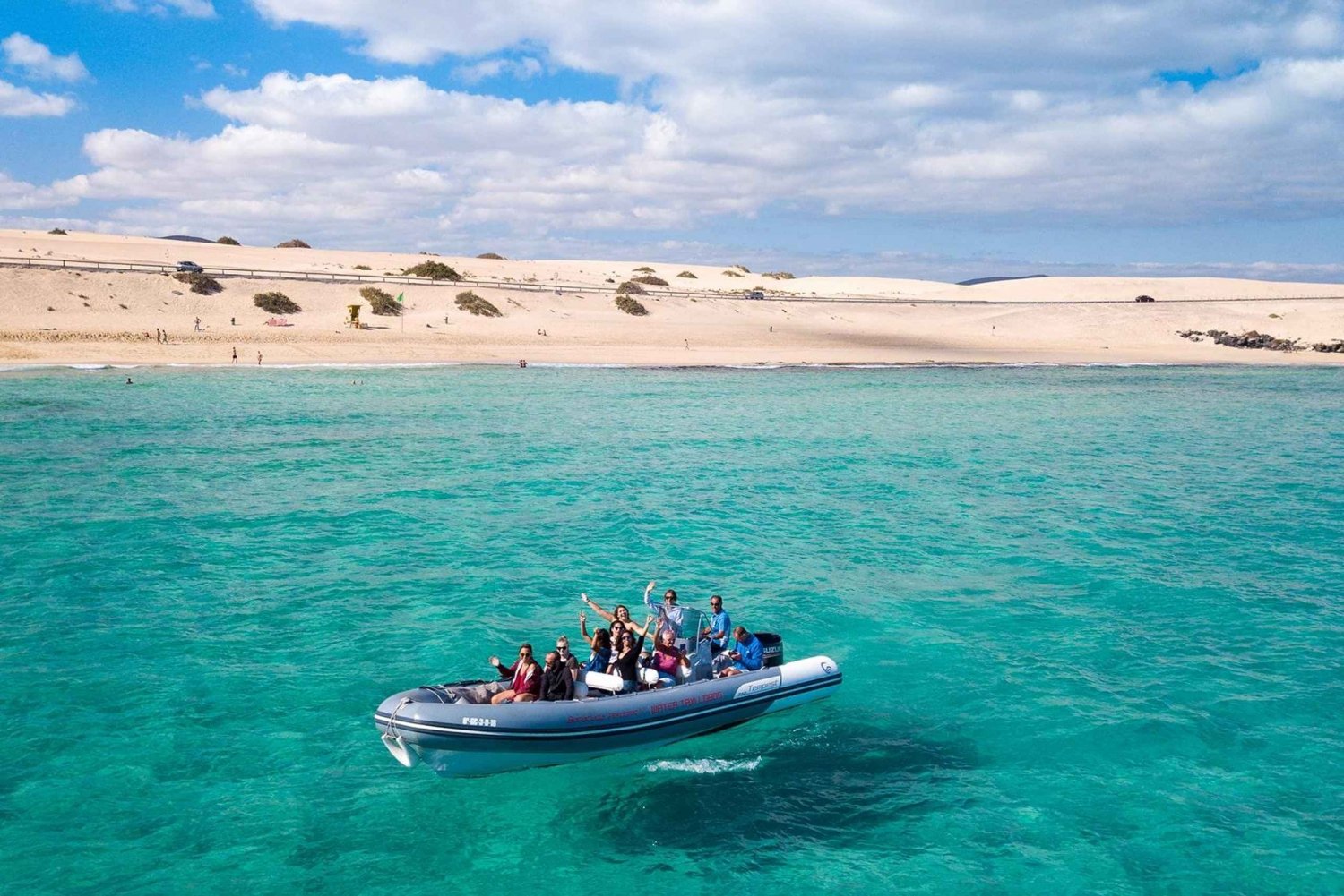 Fuerteventura: Lobos Island Round-Trip Speedboat Ticket