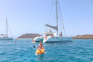 Fuerteventura: Private Luxury Catamaran to Lobo Island