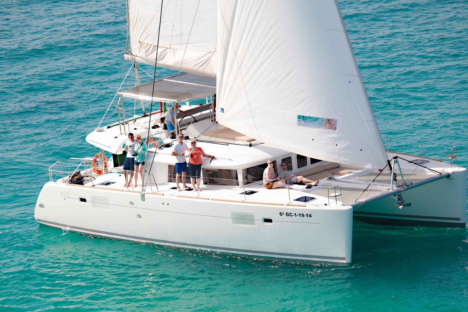 Fuerteventura : Croisière en catamaran Magic Deluxe en petit groupe