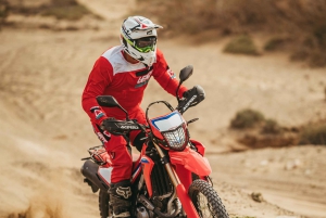 Fuerteventura south: enduro trips on motocycle/lic. B,A1&2,A