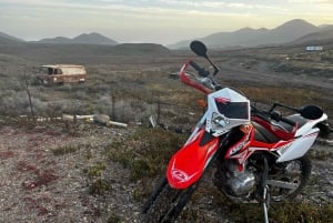 Fuerteventura south: enduro trips on motocycle/lic. B,A1&2,A