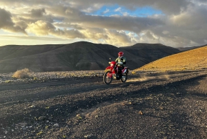 Fuerteventura south: enduro trips on motocycle/lic. B,A1&2,A