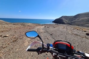 Fuerteventura south: enduro trips on motocycle/lic. B,A1&2,A