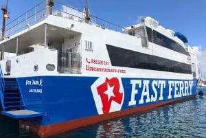 Fuerteventura to Lanzarote Ferry Crossing with Bus Service