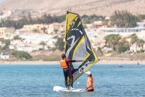 Fuerteventura: Windsurfing Taster in Costa Calma Bay!