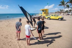 Fuerteventura: Windsurfing Taster in Costa Calma Bay!