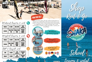 Fuerteventura: Wingsurf Taster i vackra Costa Calma!