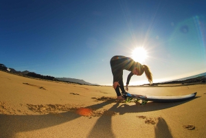 Surf-kurssi Fuerteventuran eteläosassa, keskitaso ja edistyneet surffaajat