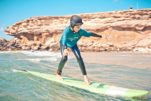 Fuerteventura: Surfetimer for barn og familie