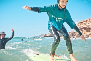 Fuerteventura: Surfetimer for barn og familie