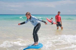 Fuerteventura: Surfetimer for barn og familie