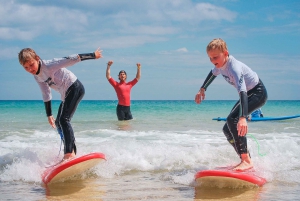 Fuerteventura: Surfetimer for barn og familie