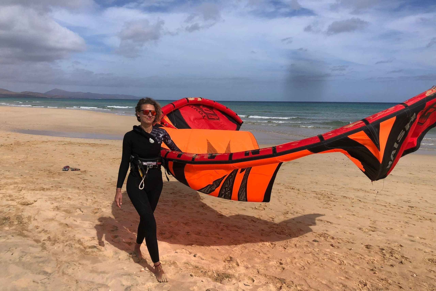 Kitesurfing på Fuerteventura: det beste utstyret i Costa Calma