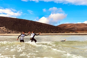 La Pared: Aula clássica de surf no sul de Fuerteventura