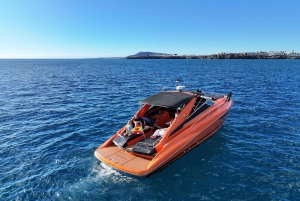 Lanzarote High-Performance Boat: Escursione all'Isla de Lobos e Papagayo