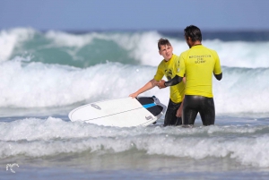 Learn surfing in the south of Fuerteventura