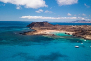Isla de Lobos: Færge + miniubådskrydstogt + fritid