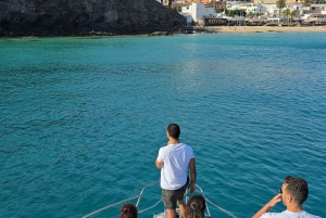 Morro Jable: passeio de barco para grupo privado. Comida e bebida.