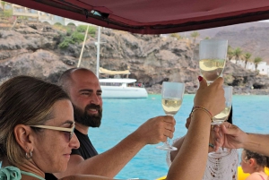 Morro Jable: passeio de barco para grupo privado. Comida e bebida.