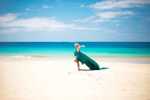 モロ・ハブレ＆コスタ・カルマ：フライングドレス写真＆ビデオセッション