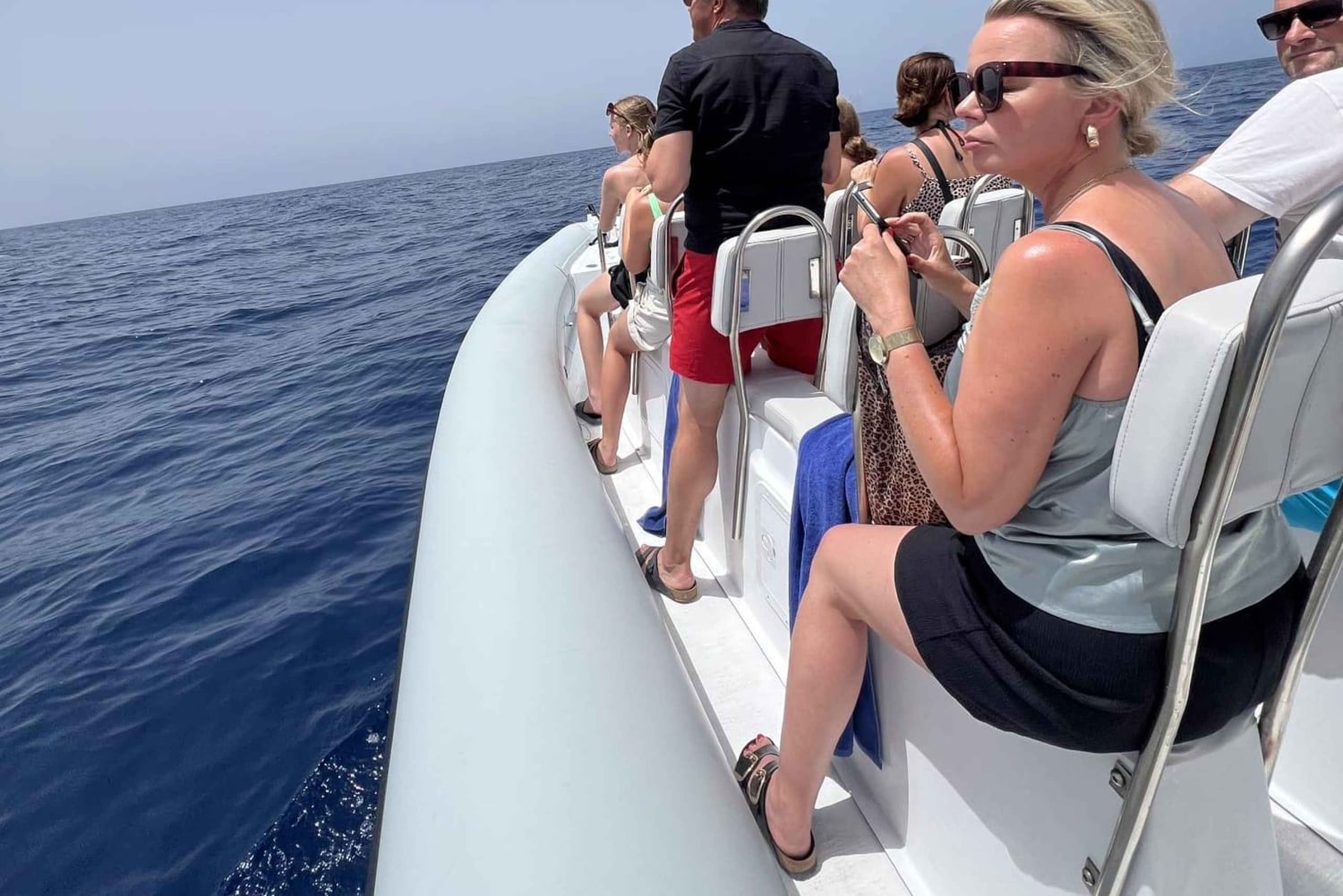 Morro Jable: Delfin- og hvalsafari og snorkling