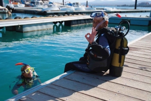 Bautismo de buceo en Caleta de Fuste