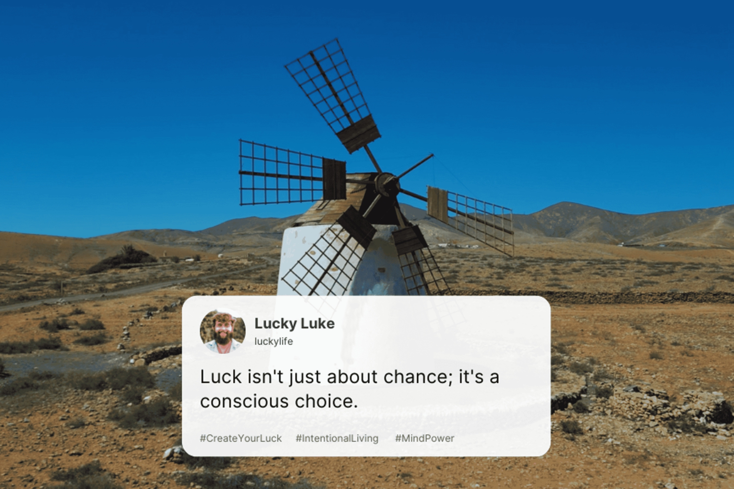The Lucky Adventure: first steps towards real transformation