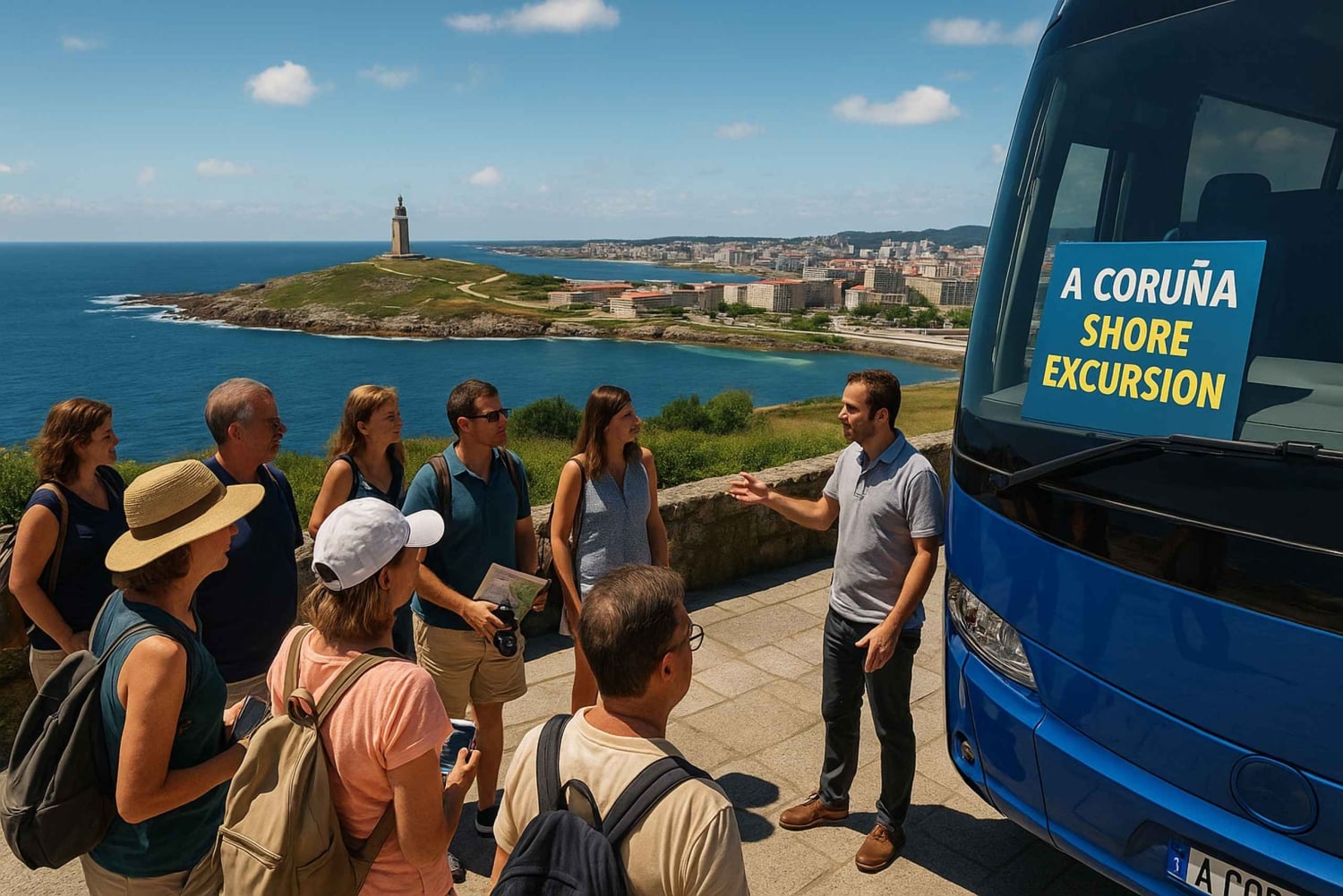 La Coruña: Tour for Cruise Passengers from the Port of La Coruña