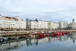 A Coruña: begeleide stadswandeling van 4 uur met proeverij van eten