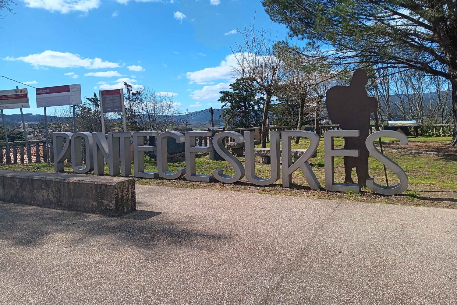 Bedste rute fra Tui til Santiago