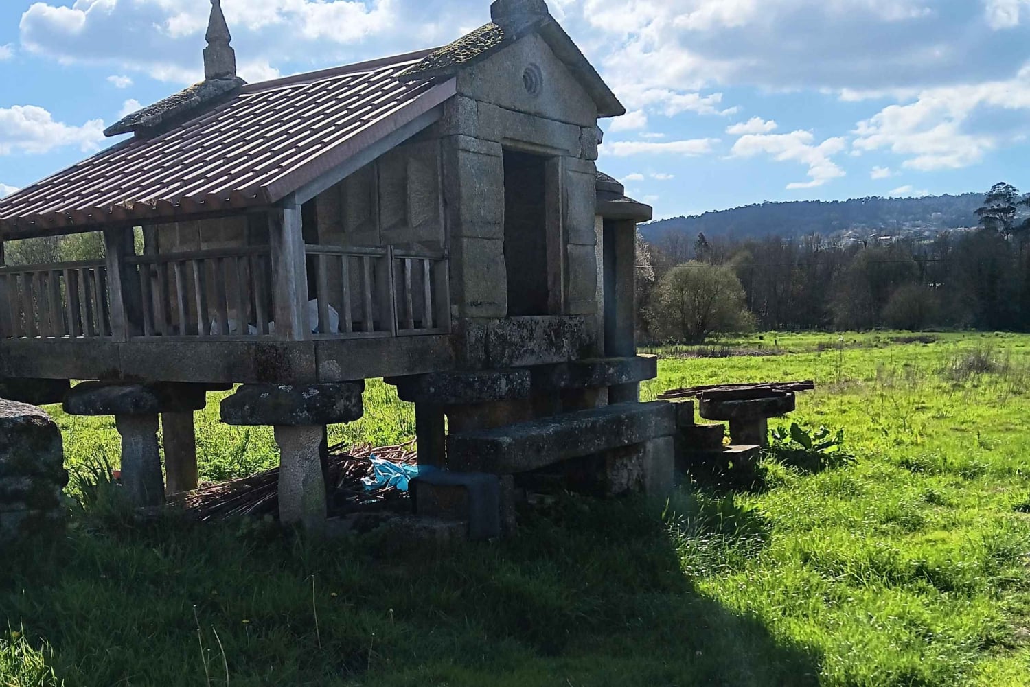 Bedste rute fra Tui til Santiago