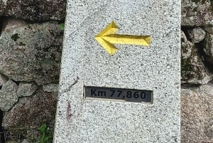 Bedste rute fra Tui til Santiago