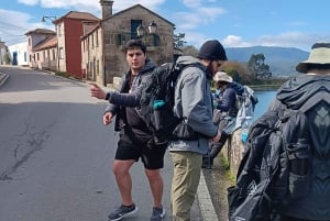 Bedste rute fra Tui til Santiago