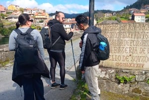 Bedste rute fra Tui til Santiago