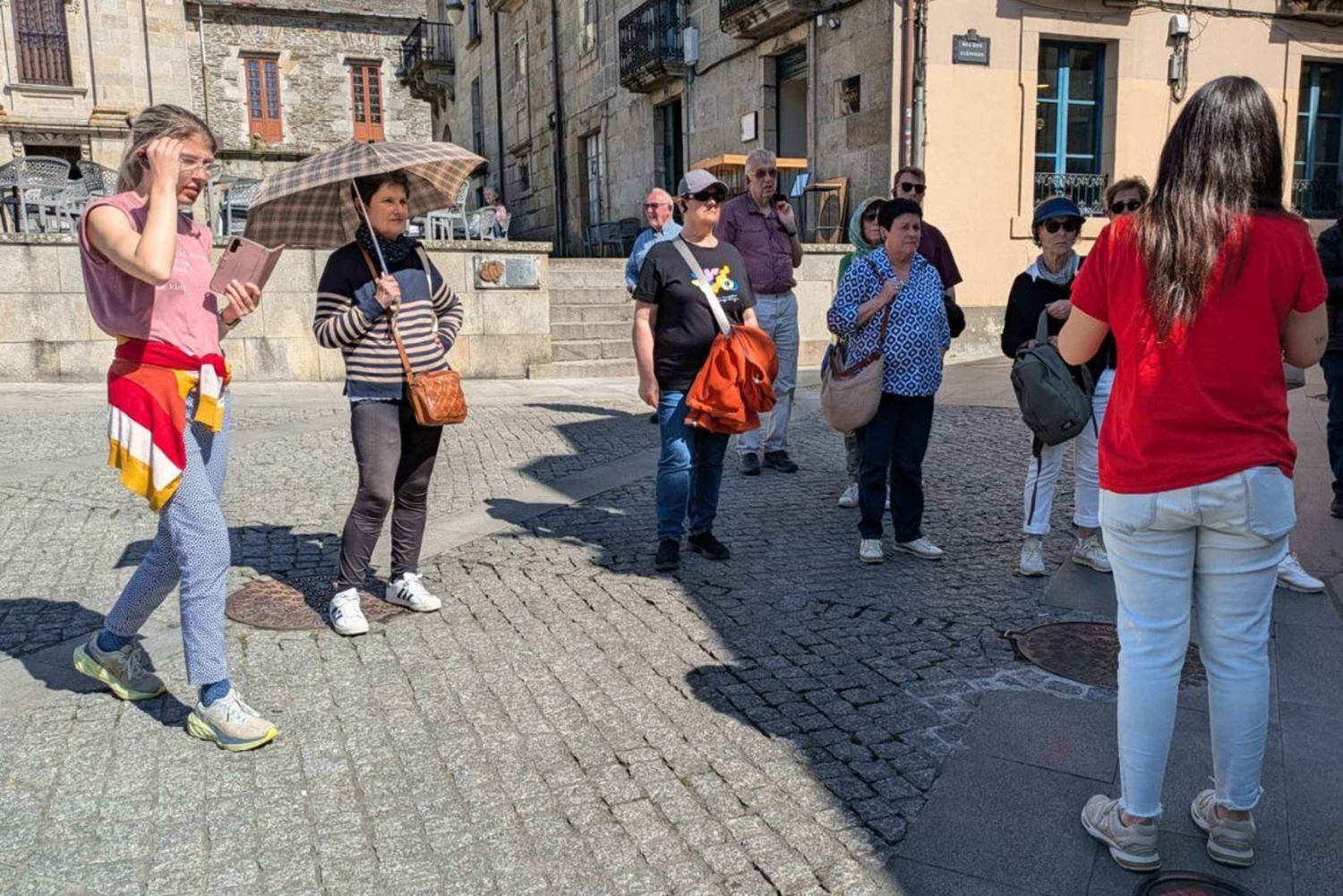 Playa de las Catedrales y Lugo: tour privado de Santiago al norte gallego