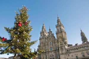 Encantamento de Natal: Excursão a pé em Compostela