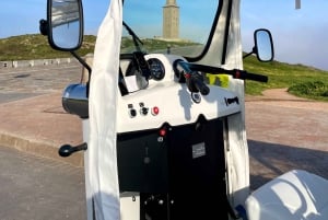 Откройте для себя Ла-Корунью: 60-минутный частный тур на тук-туке.