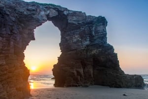 Excursion to Playa de las Catedrales, Ribadeo, and Tapia de Casariego